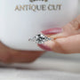 Lab grown round diamond bridal ring in white gold
