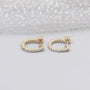 4 prong diamond earrings for women