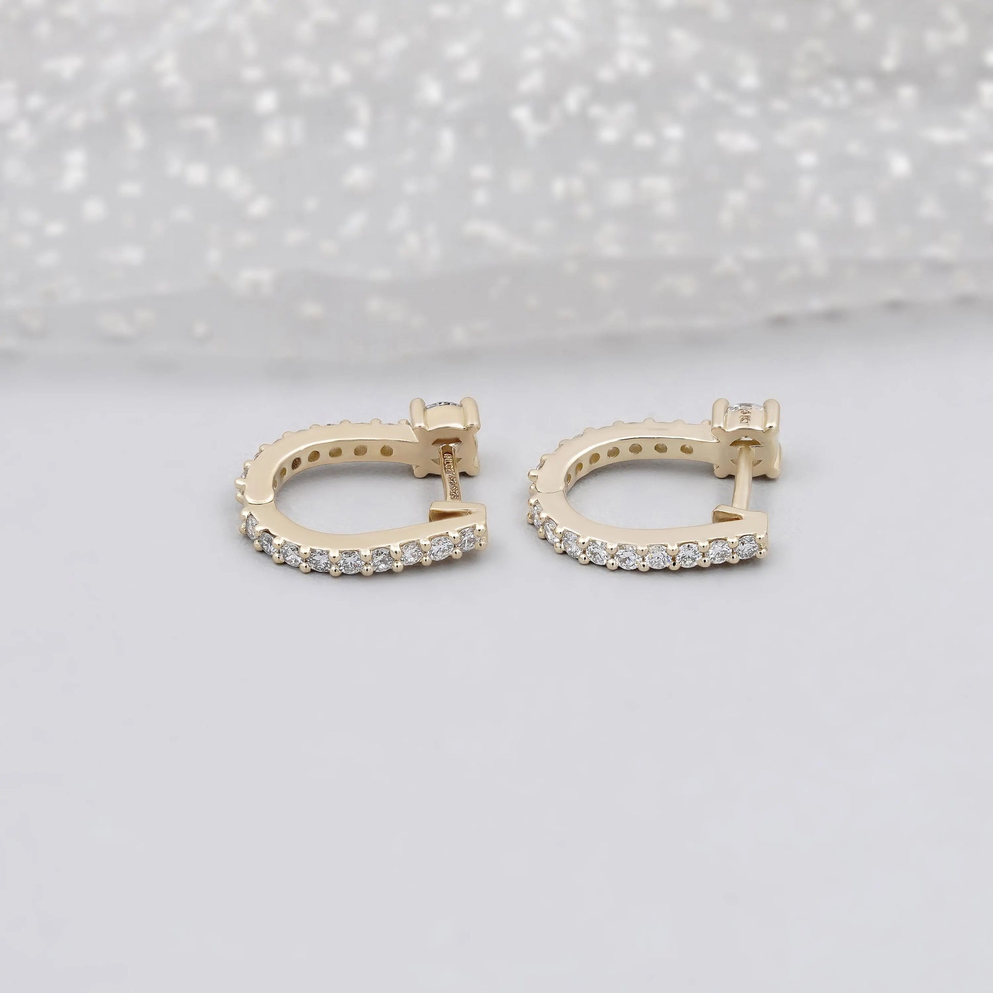 4 prong diamond earrings for women