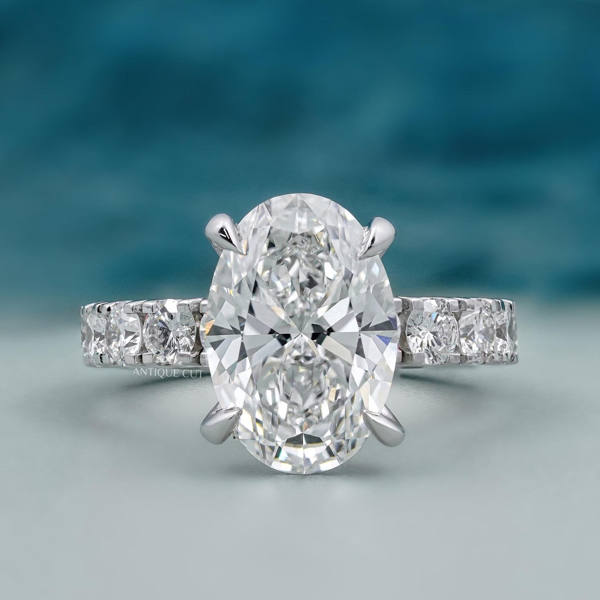 Round Diamond Hoop Earrings Pave Set Small Hoops Fine Jewelry Gift for Women