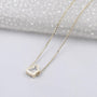 IGI certified lab grown diamond pendant necklace