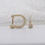Fine jewelry gift diamond hoops