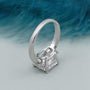 Three stone lab grown diamond bridal ring design
