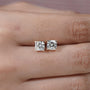 IGI certified lab grown diamond earrings