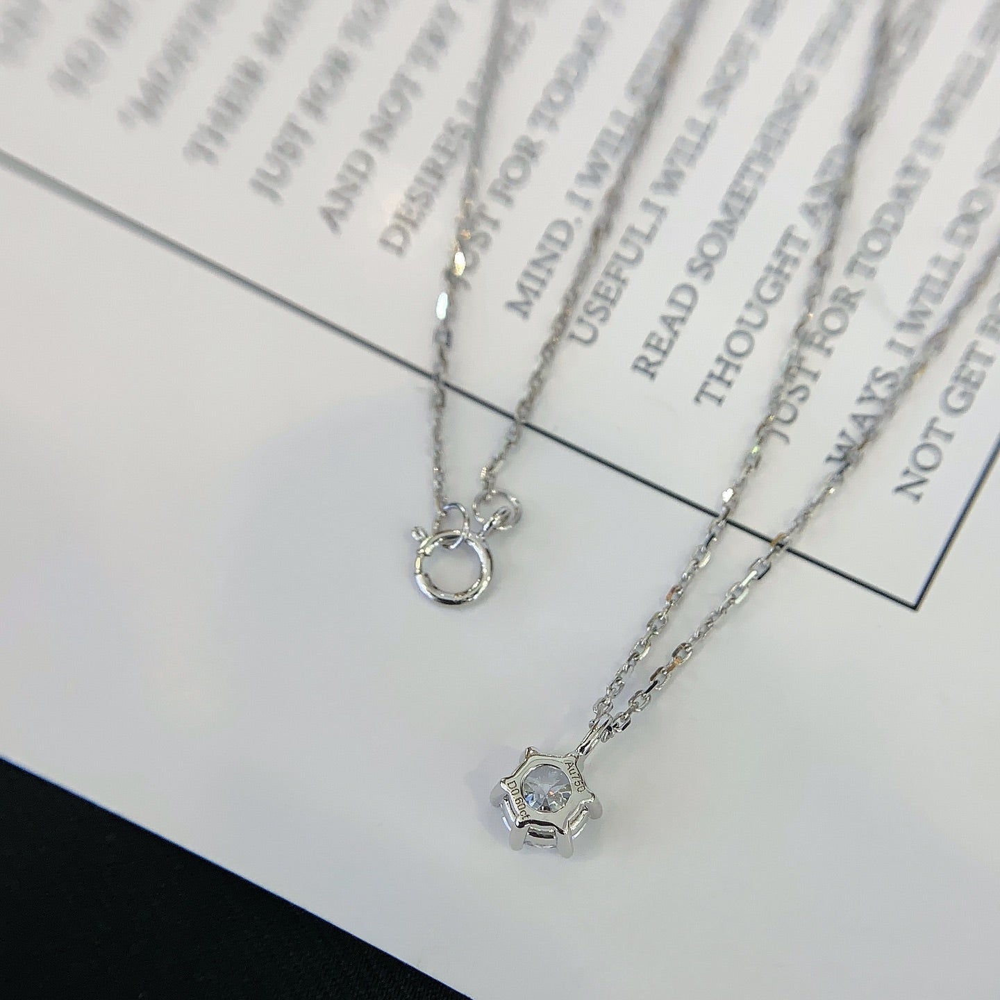 Round 0.60ct Lab Grown Diamond 6 Prong Basket Pendant, D-E-F Color, VVS - VS Clarity - IGI Certified Necklace