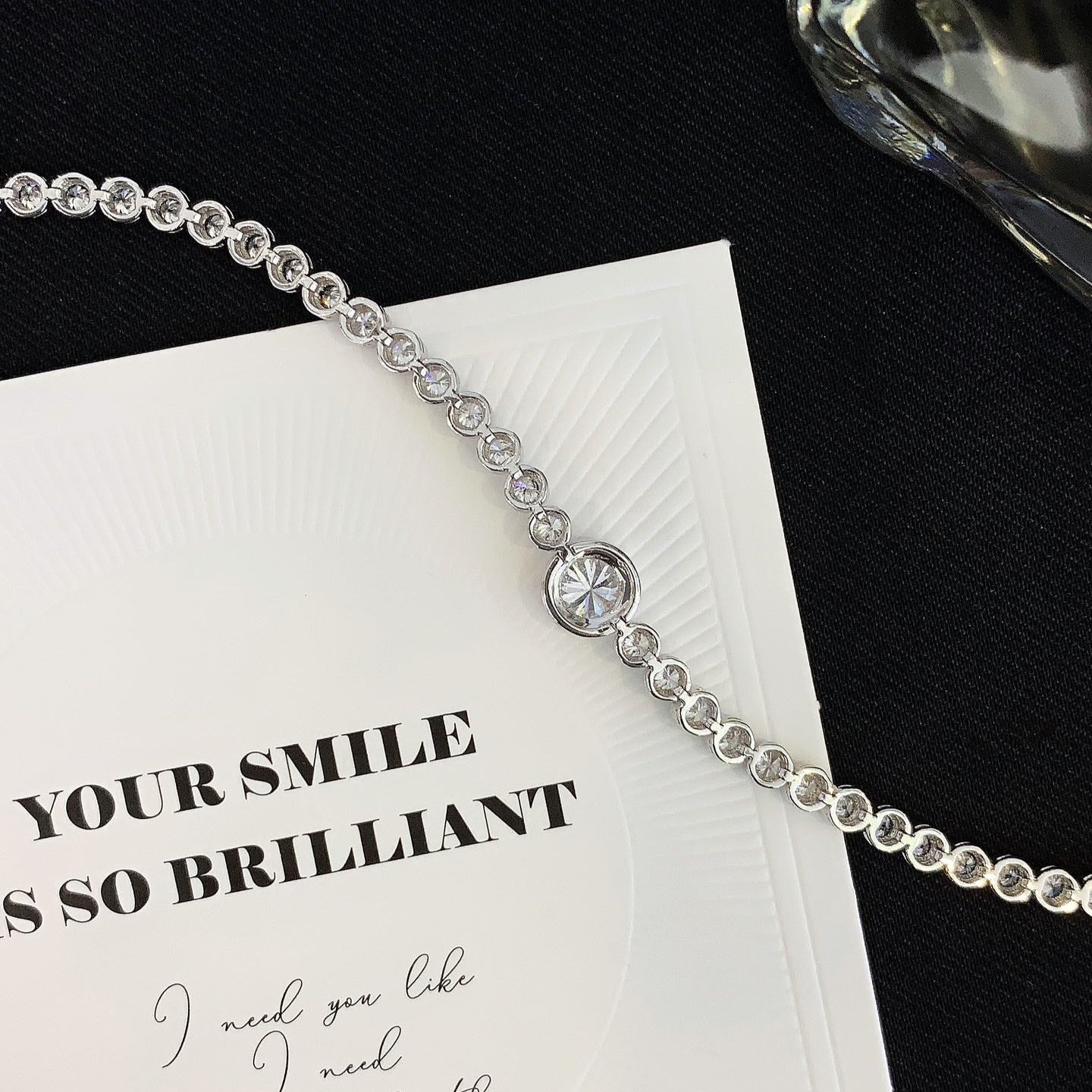 6.50tcw Round Lab Diamond Bezel Tennis Bracelet | DEF VVS–VS | IGI Certified | White Gold