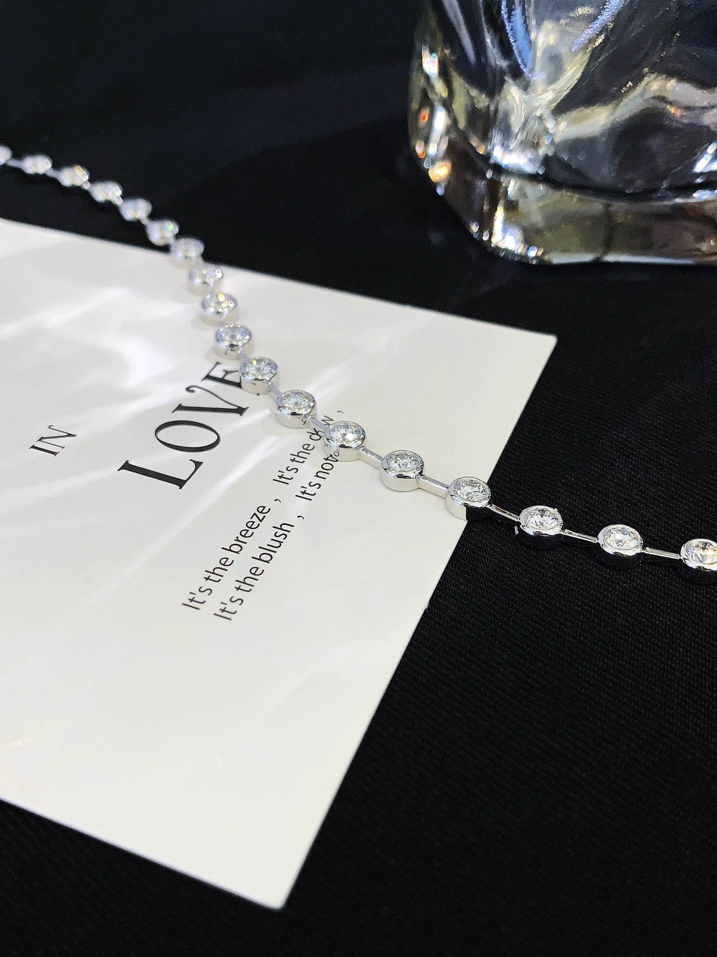 Round 2.50tcw Lab Grown Diamond White Gold Bezel Style Tennis Bracelet, EF Color, VS Clarity