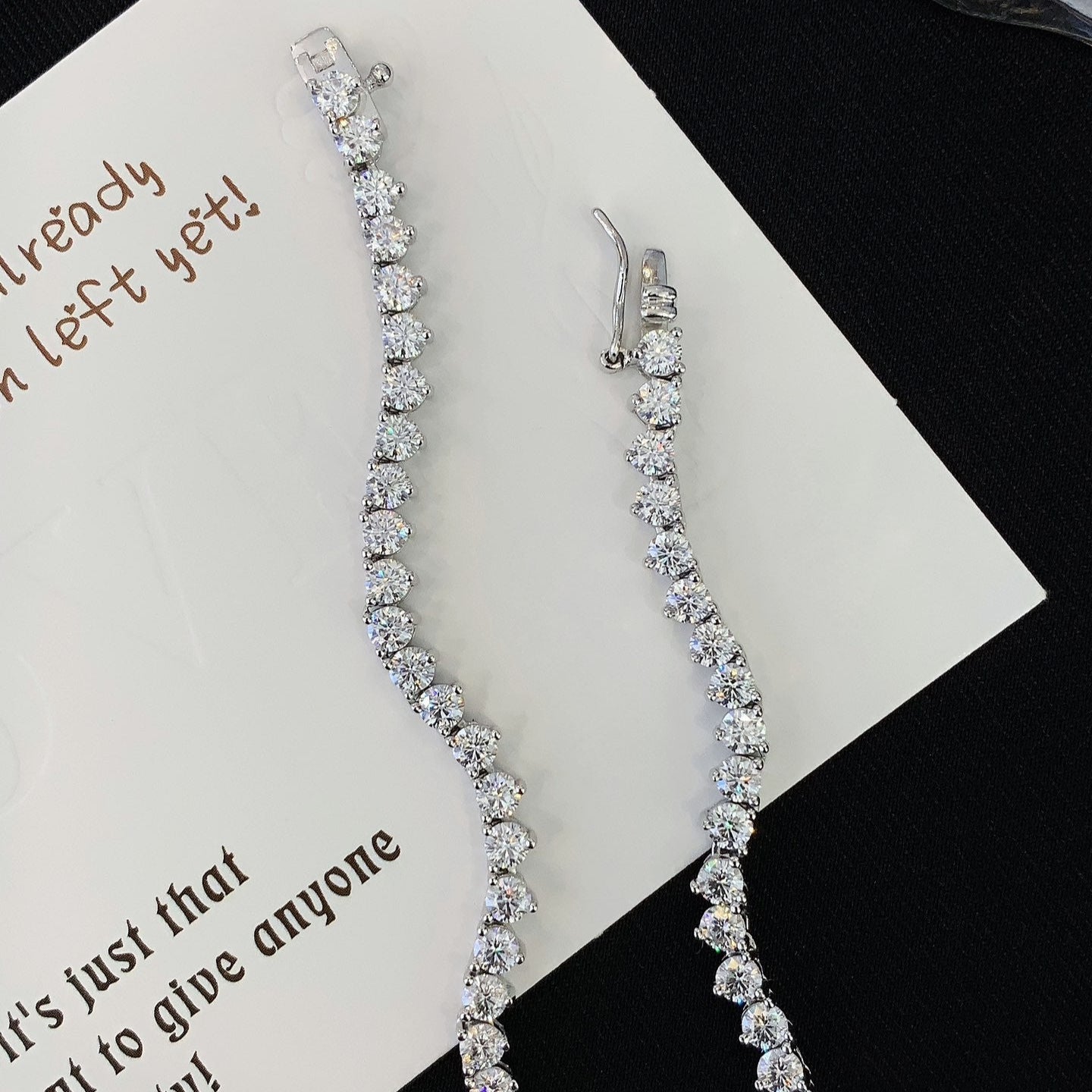 Round 12.30tcw Lab Diamond Tennis Necklace | IGI Certified | EF VS | 10k/14k/18k Gold