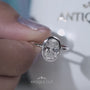 2.00TCW Oval Cut Diamond Engagement Ring