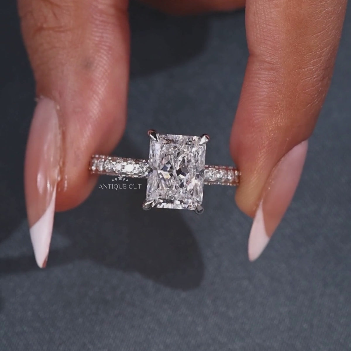 Radiant Cut Diamond Ring