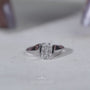Radiant Cut Lab Grown Diamond Engagement Ring