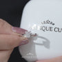 V Shape Diamond Ring 
