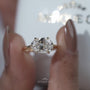 oval cut enagagement ring