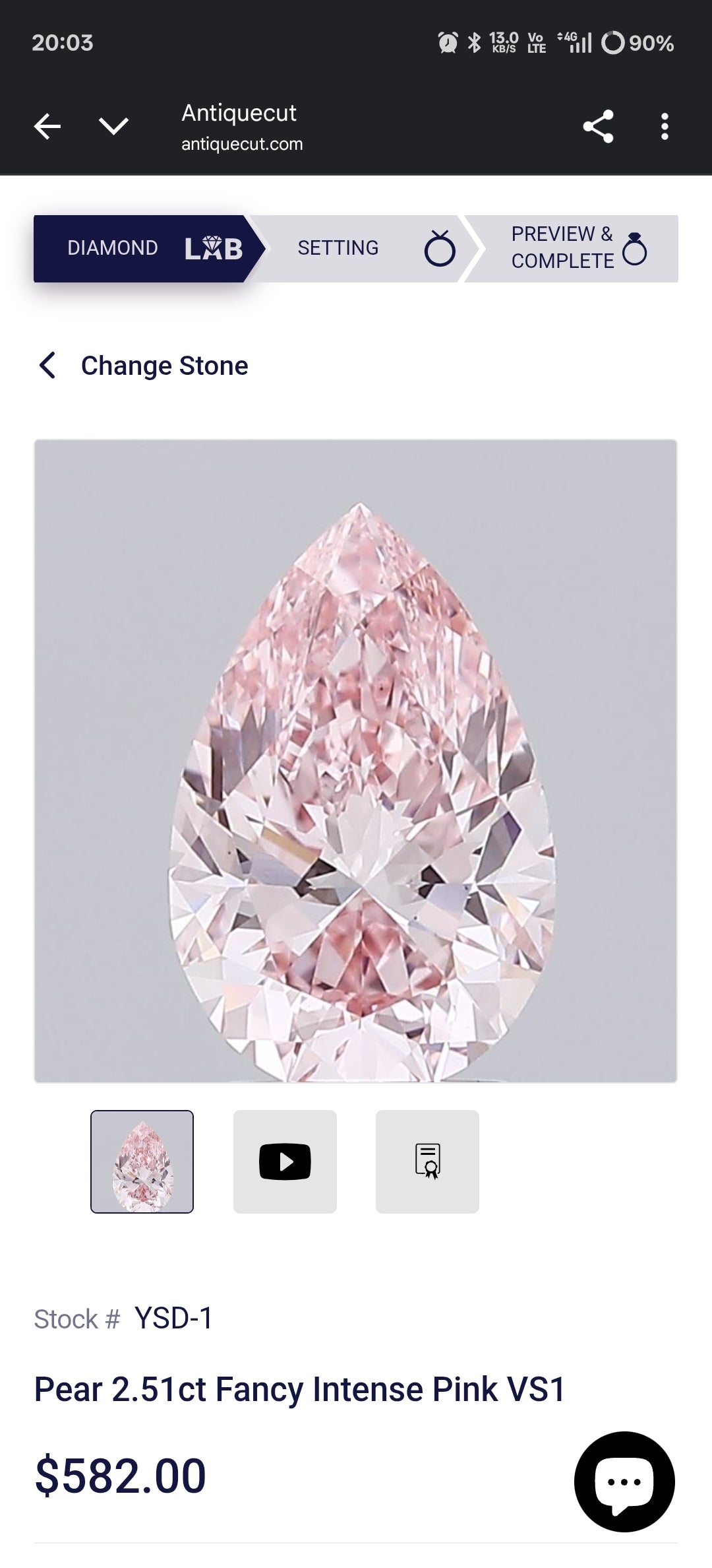 Custom ring