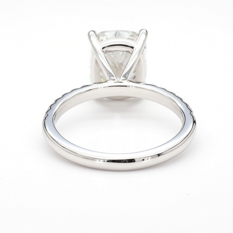 Custom order - 3ct F/VVS OVAL center stone | Platinum | 7 US