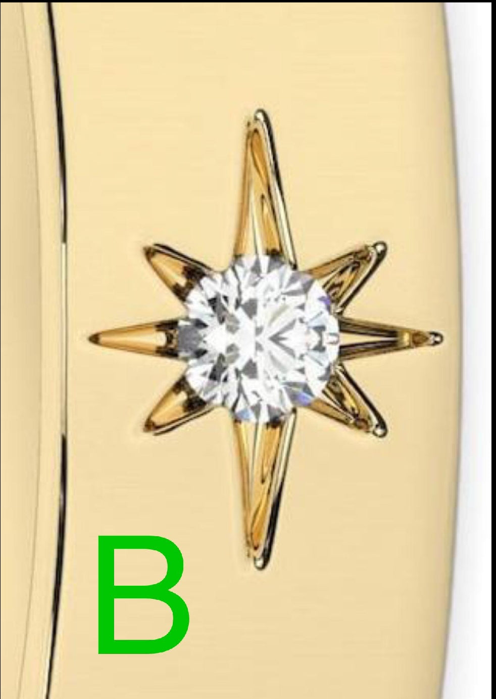 5.16 F VVS2 Elongated cushion lab grown diamond ring