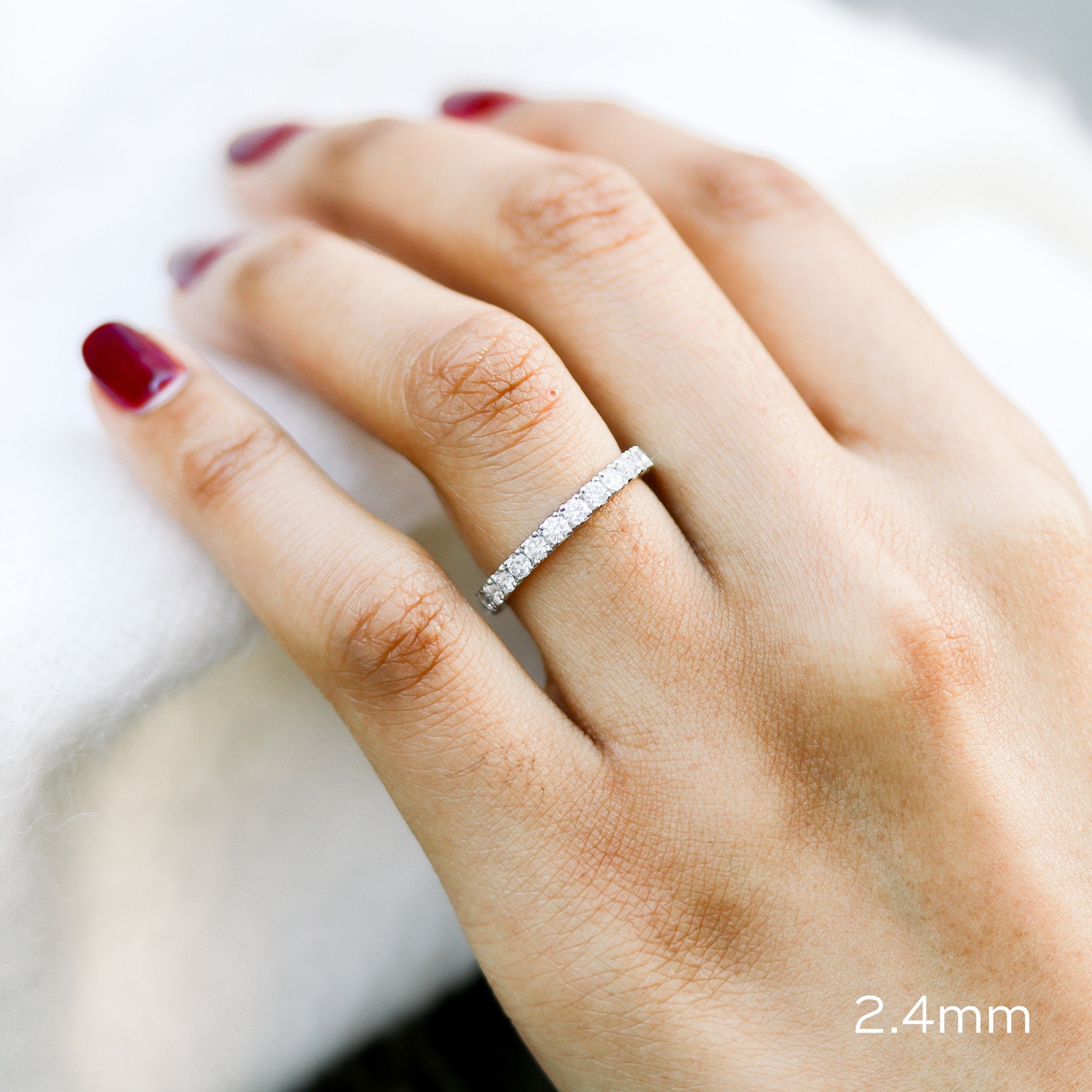 FRENCH PAVÉ ETERNITY BAND