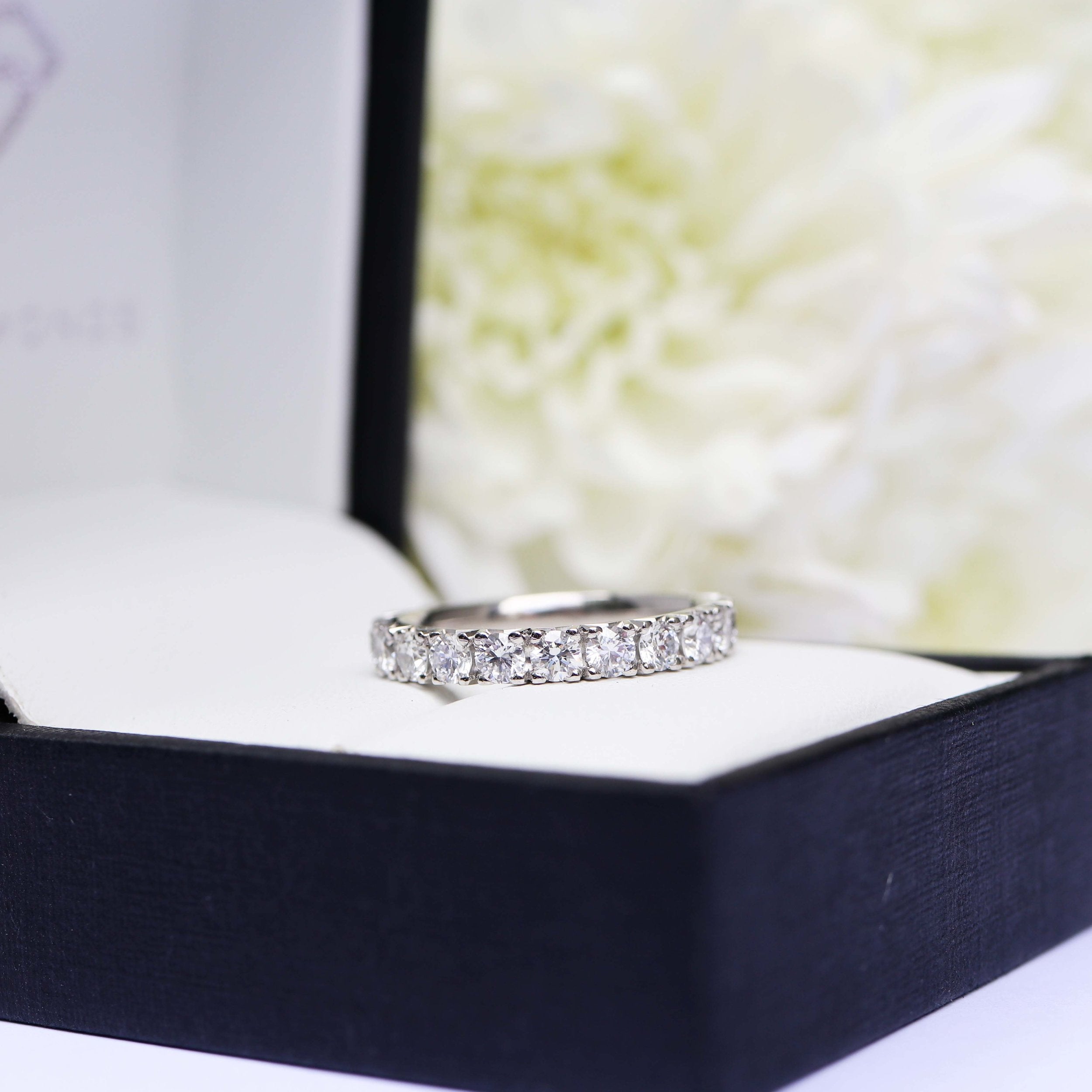 FRENCH PAVÉ ETERNITY BAND