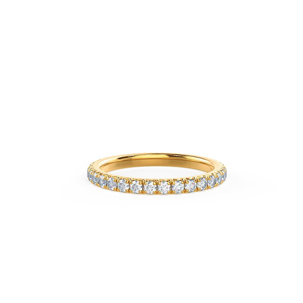 FRENCH PAVÉ ETERNITY BAND